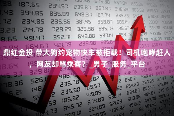 鼎红金投 带大狗约宠物快车被拒载！司机咆哮赶人，网友却骂乘客？_男子_服务_平台