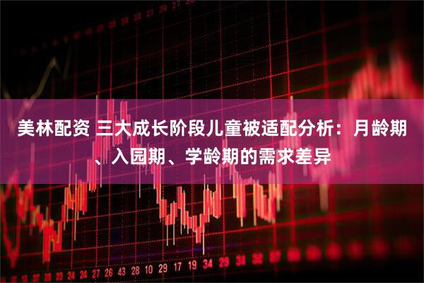 美林配资 三大成长阶段儿童被适配分析：月龄期、入园期、学龄期的需求差异